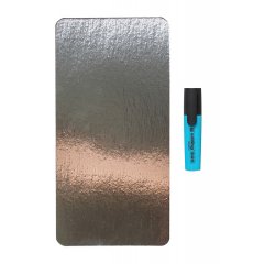 Подложка ламинированная 170*350мм (зол./сер.)