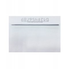 Конверт C6 114x162мм, 80 г/м2, FORPOST, strip, 