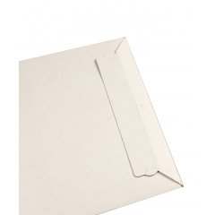 Конверт из картона UltraPack белый (295*375), с клеевым клапаном
