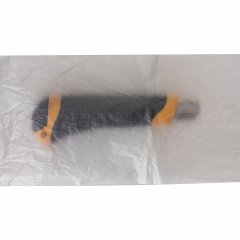 Рукав ПНД 12см*20мкм, прозрачный (с тиснением)