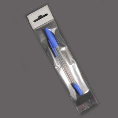 БОПП пакет с европодвесом, 3,5*16,5см, 30мкм, с клапаном и скотчем