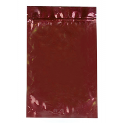 Пакет Дой-Пак 16*25(+4,5)см, Металл/PET/БОПП (бордовый)