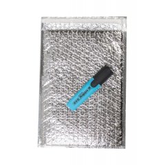 Пакет фольгированный ВПП 18*26см, с клапаном и скотчем, 3-х слойные, D/1