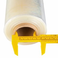 Стрейч пленка 500мм*20мкм (2,7кг) прозрачная, 270м.