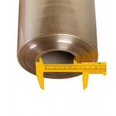 Пленка ТУ ПВХ полурукав 250мм, 15мкм, 750п.м.(00-00003324)