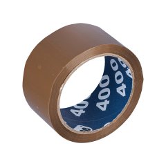 Скотч 48мм*40мкм, 66м, Unibob, коричневый