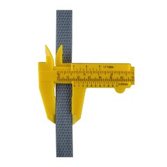 Лента полипропиленовая 15х0,8 (серая) 2000м