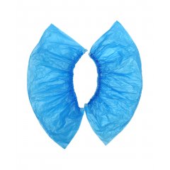 Бахилы прочные 3,8г, гладкие (25пар) синие