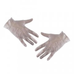 Перчатки виниловые неопудренные, S, бесцветные, 