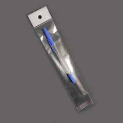 БОПП пакет с европодвесом, 4,5*21см, 30мкм, с клапаном и скотчем