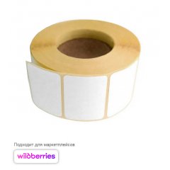 Термоэтикетка ЭКО 40*30мм, 1000 шт. в ролике,  для WILDBERRIES