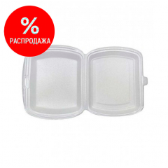 Ланчбокс 1-секц. 247х207х62мм, белый