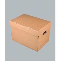 Архивный гофрокороб 330х230х230, Т-23, бурый
