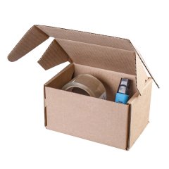 Самосборный короб Тип Ж, 165*120*100 мм, Т23, бурый