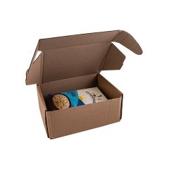 Самосборный короб Тип Д, 220*165*100 мм, Т23, бурый