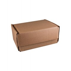 Самосборный короб Тип Д, 220*165*100 мм, Т23, бурый