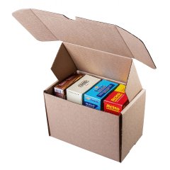 Самосборный короб Тип Г, 265*165*190 мм, Т23, бурый