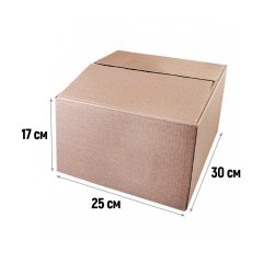 Гофрокороб 300*250*170мм, Т-23, бурый (СДЭК, тип М)