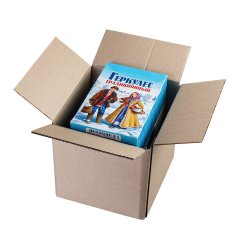 Гофрокороб 180*180*180мм, Т-23, бурый