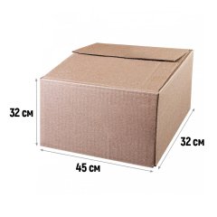 Гофрокороб 450*320*320мм, Т-23В, бурый (для OZONa)