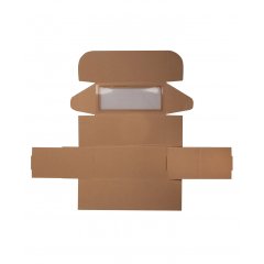 Коробка с окном 250*110*110мм, белый (для куклы)