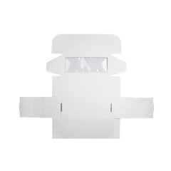 Коробка с окошком 300*130*130мм, белый