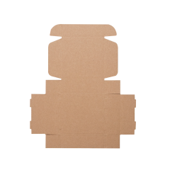 Самосборный короб, 125*120*40мм, ТЕ-23, бурый