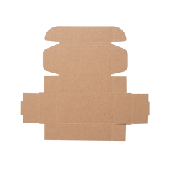 Самосборный короб, 125*75*40мм, ТЕ-23, бурый