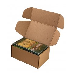 Самосборный короб, 130*86*60, ТЕ-23, бурый