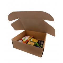 Самосборный короб, 320*320*120,  ТЕ-23, бурый