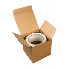 Самосборный короб, 110*110*110, (fefco 0713),  ТЕ-23, бурый