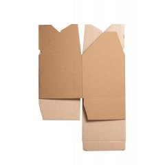 Самосборный короб, 110*110*110, (fefco 0713),  ТЕ-23, бурый