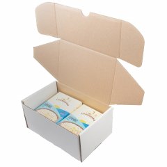 Самосборный короб L 300х200х150мм, Т-23, белый