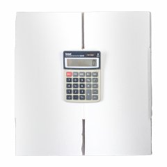 Гофрокороб 180*180*180мм, Т-23, бел/бур