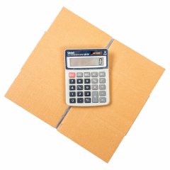 Гофрокороб 140*140*105мм, Т-23, бурый