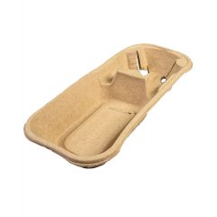 Держатель для стакана и еды(+1), 250*110*40мм., бурый