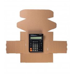 Самосборный короб, 230*135*100, (fefco 0427),  ТЕ-23, бурый