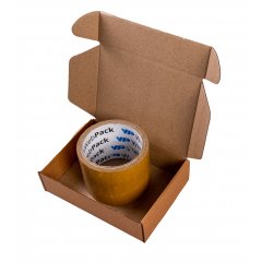 Самосборный короб, 150*110*40, (fefco 0427),  ТЕ-23, бурый