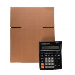 Гофрокороб 250*150*150мм, Т-23, бурый