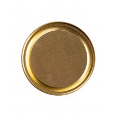 Картонный тубус с жестяной крышкой, 12*22см