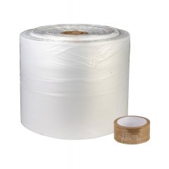 Рукав ПНД 12см*20мкм, прозрачный (с тиснением)