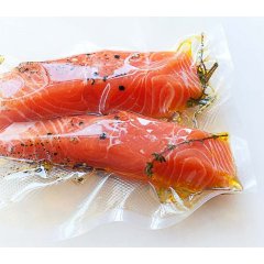 Вакуумный пакет рифлёный 25*30см, 90 мкм, ПА/ПЭ