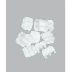 Наполнитель пенопластовый W-форма, 200л. белый