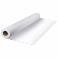 Крафт бумага белая в рулоне, ширина 106см, намотка 80м, (70гр/м2)