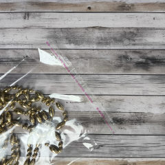 Полипропиленовые пакеты 16*35см(+5см), с клапаном и скотчем 100 шт. / уп.