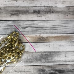 Пакет БОПП 8*22см, 25мкм, с клапаном и скотчем