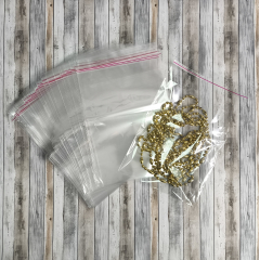 Пакет БОПП 18*22см, 25мкм, с клапаном и скотчем