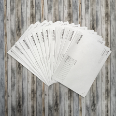 Конверт C4 229x324мм, 90 г/м2, FORPOST, strip, "кому-куда"