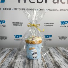 ПП Пакет с донной складкой 24см*34см(+6см), 25мкм, 100 шт./уп.