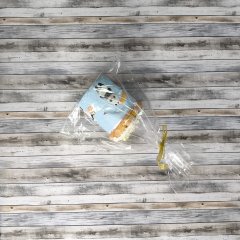 ПП Пакет с донной складкой 24см*34см(+6см), 25мкм, 100 шт./уп.